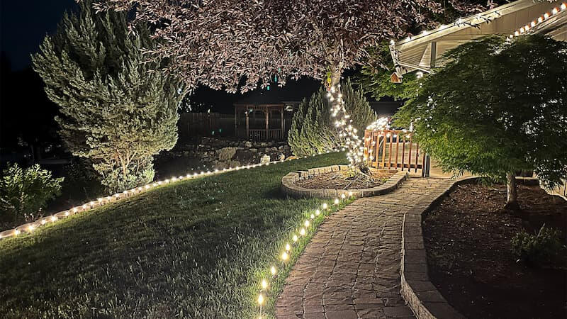 Professional Christmas lights in Martinez, CA